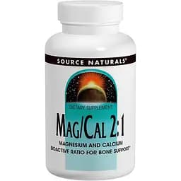Мінерали Source Naturals Магній Кальцій 2:1 370 мг 90 капсул