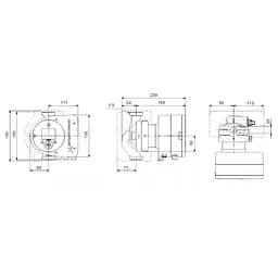 Циркуляційний насос Grundfos Magna3 32-80 180 (97924256) - мініатюра 2