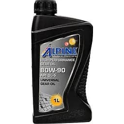 Олива трансмісійна синтетична Alpine Gear Oil 85W-90 LS API GL-5 1 л