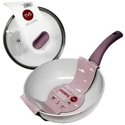 Сковорода ВОК TVS Nuvola 20 см + крышка