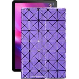 Чохол StatusCASE з екошкіри для планшету Lenovo Tab P11 Plus Фіолетовий ромб