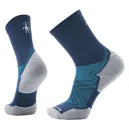 Носки мужские Smartwool Run Targeted Cushion Mid Crew 42-45 Сірий-Синій