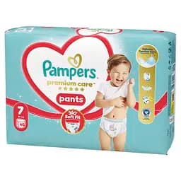 Підгузки-трусики Pampers Premium Care Pants розмір 7 (15+ кг) 40 шт. - мініатюра 2