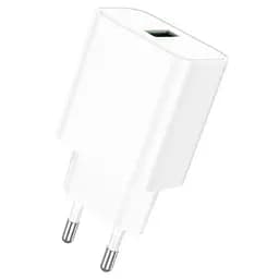 Мережевий зарядний пристрій Borofone BA72A Spring 18W/QC3.0/1USB білий - мініатюра 4