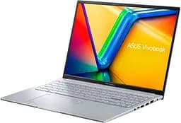 Ноутбук ASUS Vivobook 16X K3604VA-MB095 16' WUXGA, Intel i3-1315U, 16GB, F512GB, UMA, NoOS, Сріблястий (90NB1072-M003S0) - мініатюра 3