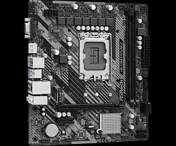 Mатеринська плата ASRock H610M-HVS/M.2 R2.0 LGA 1700 (H610M-HVS/M.2 R2.0) - мініатюра 2