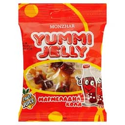 Конфеты желейные Yummi Jelly Кола мармеладные 70 г