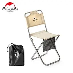 Стілець розкладний Naturehike MZ01 NH18M001-Z, чорний - мініатюра 4