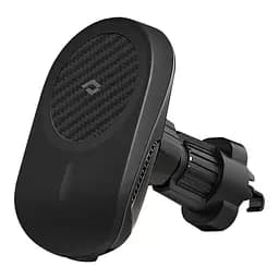 Автомобільний утримувач із бездротовою зарядкою Pitaka MagEZ Car Mount Pro Car Vent Black (CM4001Q)