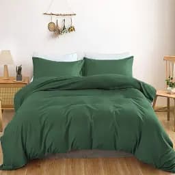 Пододеяльник MirSon Satin Light Pro 10-009 200х220 см Green (2200010172850)