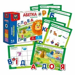 Абетка з магнітною дошкою Vladi Toys VT5411-03 shop (4820195056134) - мініатюра 2