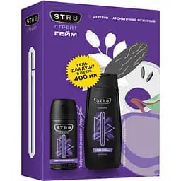 Подарунковий набір STR8 Game: дезодорант 150 мл + гель для душу 400 мл