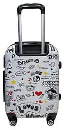 Валіза маленька Worldline Airtex 809/love полікарбонат 55×39×20 см Різнокольоровий - мініатюра 3