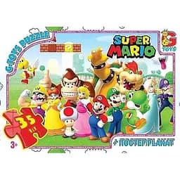 Пазлы G-Toys Марио, 35 элементов MAR02 (4824687638044)