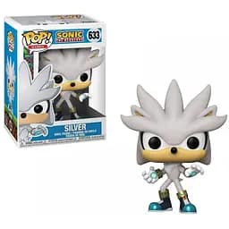 Фигурка Funko Pop Фанко поп Silver Sonic Сильвер Соник 10 см SH S 633