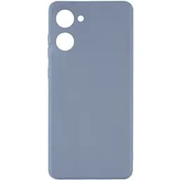 Силиконовый чехол Candy Full Camera для Realme C55 Серый / Smoky Gray