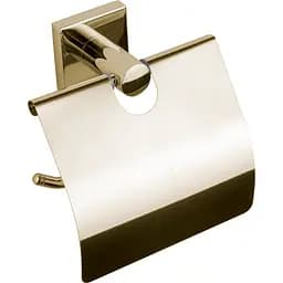 Тримач туалетного паперу з кришкою VBI Saturn gold VBI-040313GL Золотий