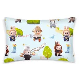 Дитяча постільна білизна Cosas LABUBU CS20 110х140см (LabubuBlue_El80-12Magnolia_140) - мініатюра 4
