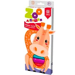 Тесто для лепки Zirka ZOOлепашки Жираф 12 шт. (465313)