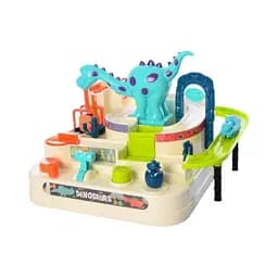 Трек паркування механічний для машинок T102-88A Динозаври 2 поїзди