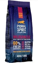 Сухий корм PRIMAL SPIRIT Wilderness для дорослих собак всіх порід (зі свининою, куркою та рибою) 12 кг