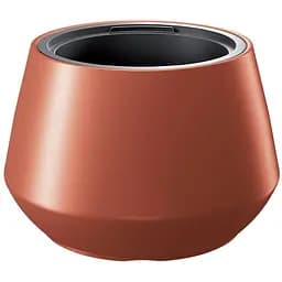 Горщик для квітів Prosperplast Heos з вкладишем 436 мм мідний (89397-7598)