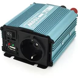 Инвертор напряжения Mexxsun MXS-150, 12V/220V, 150W с модифицированной синусоидой, 1 Shuko, клеммные провода, Q30