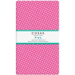 Набір простирадл на резинці Cosas M&M Dots 60х120х12 см (SetSheet_DropMint_DropMalina_120x60) - мініатюра 3