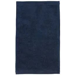 Рушник МВМ My Home Ніжність 70x140 см темно-синій  (BT-11 L DARK BLUE)