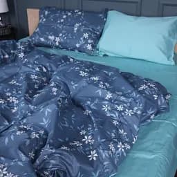 Пододеяльник MirSon Сатин 22-1383 Floral Greens 110х140 см (2200010472028)