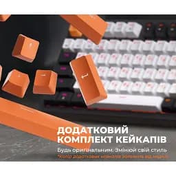 Клавіатура GamePro MK170W Red Switch White [121469] - мініатюра 10