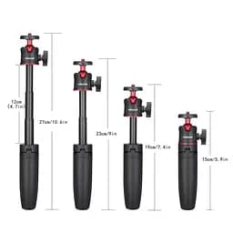 Штатив Ulanzi Vijim Xiaomini Portable and Adjustable Desktop Tripod UV-1601 MT-08 Black - мініатюра 3