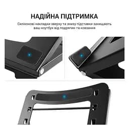 Підставка для ноутбука до 15 LS325 Black OfficePro teh0023858 - мініатюра 7