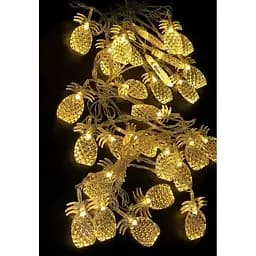 Гірлянда Brille 36204 №28-23 Ананас прозорий шнур 28 ламп 5 м теплий колір