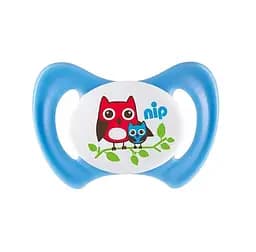 Пустушка Nip Miss Denti №3, силіконова, 13-32 міс., блакитний (31802)