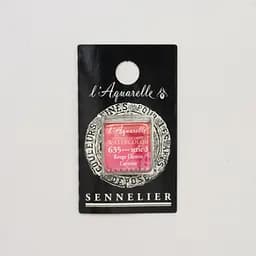 Акварельна фарба Sennelier, полукювета, S3, Кармін (Carmine)