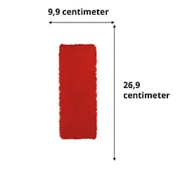 Насадка для швабри OXO Cleaning Products з мікрофібри червоний 26.9 × 9.9 × 2.8 см (12171200) - мініатюра 3