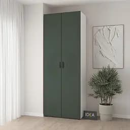 Шафа для одягу з однією штангою С-8.3 Білий/Камуфляж Idea