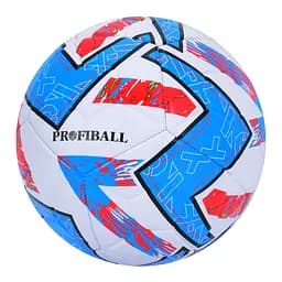 М'яч футбольний Bambi MS 4265(Blue) 21,3 см, ПВХ, розмір 5, 380-400 грам