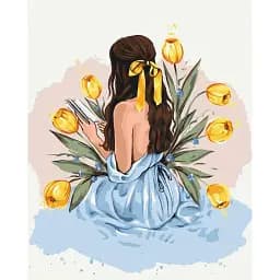 Картина за номерами Brushme Історія тюльпанів © Alla Berezovska 40x50 см