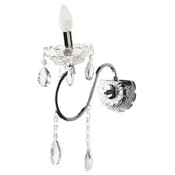 Бра Brille BCL-664W/1 E14 CH настінне накладне класичне