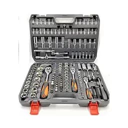 Универсальный автомобильный набор инструментов в чемодане 172 предметов для авто и дома, профессиональный комплект ключей и головок