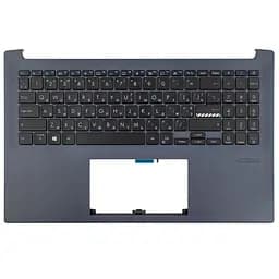 Верхня кришка для Asus Vivobook Pro X3500PA X3500PC X3500PH, (топкейс+клавіатура з підсвіткою, 90NB0UU2-R30UA0, Original)