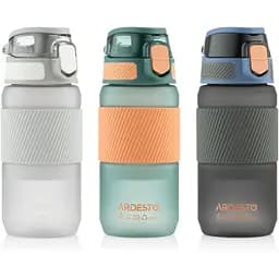 Пляшка для води Ardesto Spring 600 мл чорна (AR2260SB) - мініатюра 7