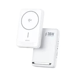 Портативний ЗП Power Bank WIWU Wi-P031 Magnetic з БЗП 30W 10000 mAh White