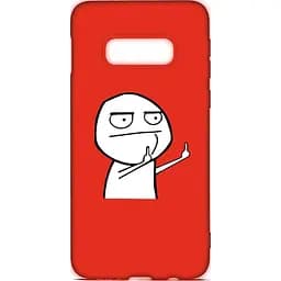 Чохол-накладка Toto Cartoon Soft Silicone TPU Case Samsung Galaxy S10e FK 2 Red
