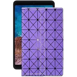 Чохол StatusCASE з екошкіри для планшету Xiaomi Mi Pad 4 Фіолетовий ромб
