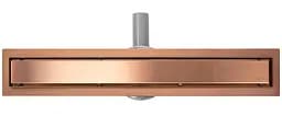 Душовий канал Rea Pure Neo 60 см brushed copper REA-G8020 - мініатюра 7