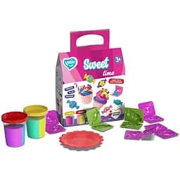 Набір для ліплення з тістом Lovin Sweet Time 41149, 2 банки по 3 кольори
