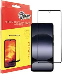 Защитное стекло Dengos 5D Full Glue для екрану Xiaomi Redmi 14S Black